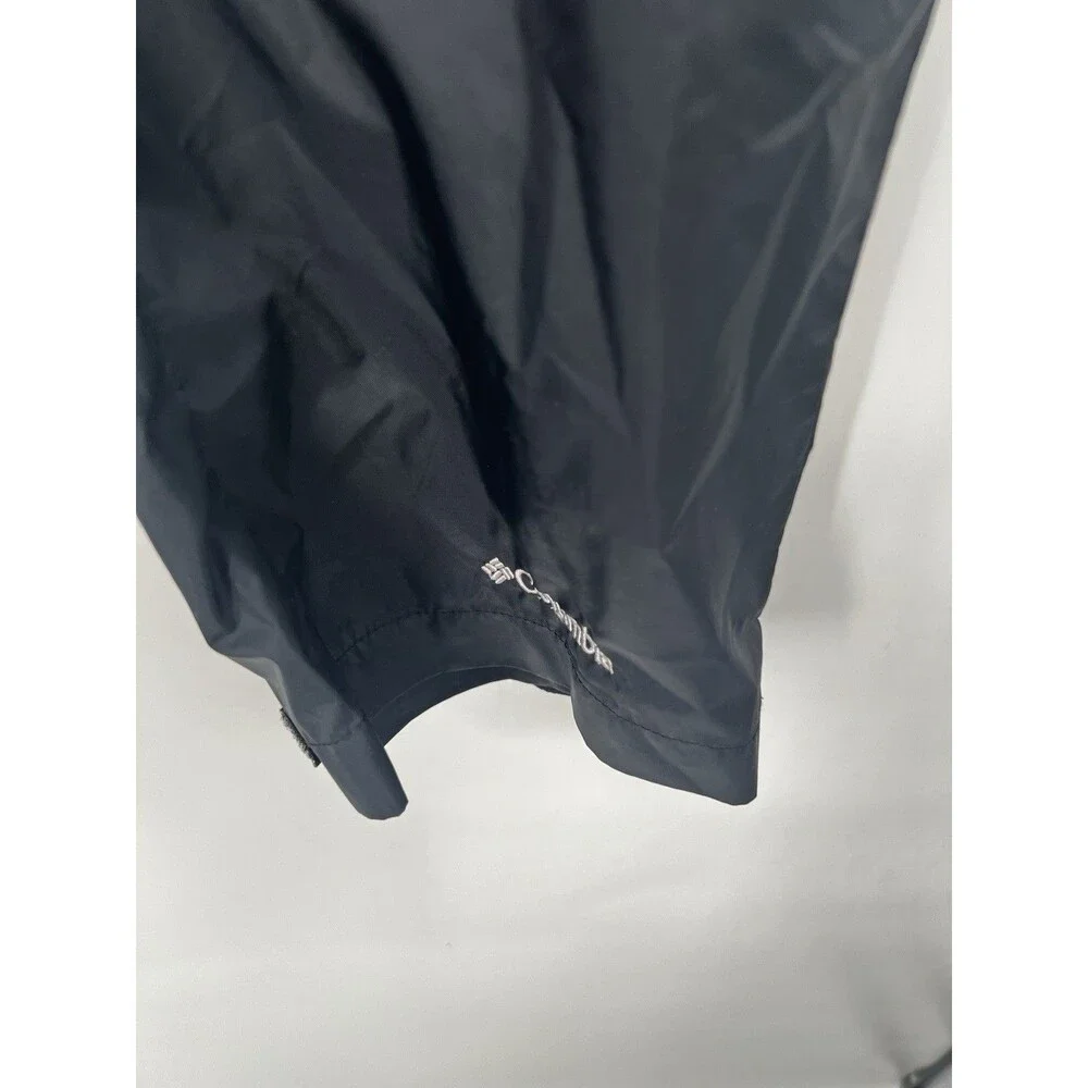 COLUMBIA Rain Pants Unisex Youth Size medium Black Girls Boys ski snow